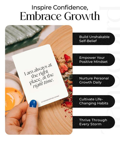 Miracle Mantras Affirmation Deck - 60 Cards for Manifestation and Daily Affirmations