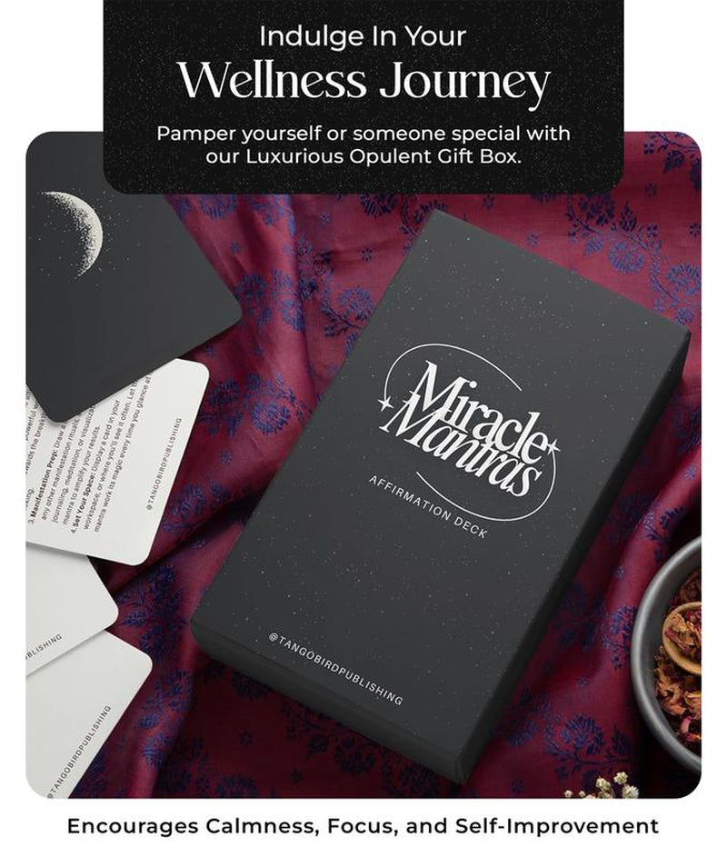 Miracle Mantras Affirmation Deck - 60 Cards for Manifestation and Daily Affirmations
